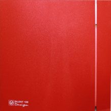 Накладной вентилятор Soler Palau SILENT-100 CZ DESIGN RED 4C
